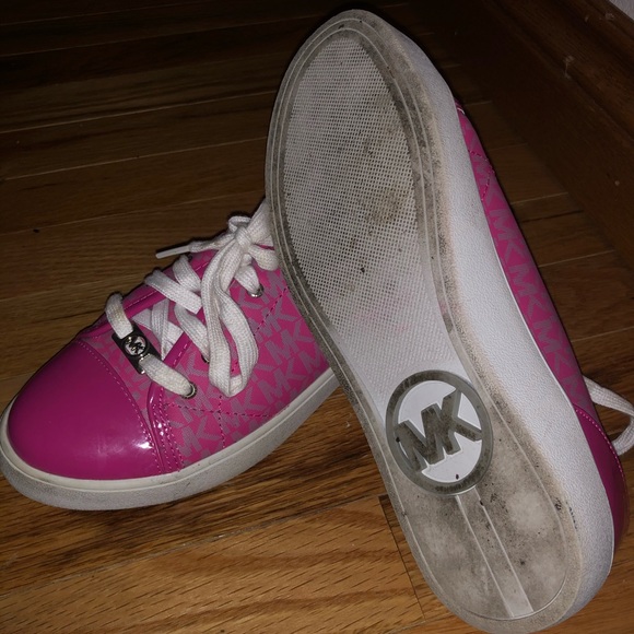 Michael Michael Kors fuchsia pink sneakers - Picture 4 of 5